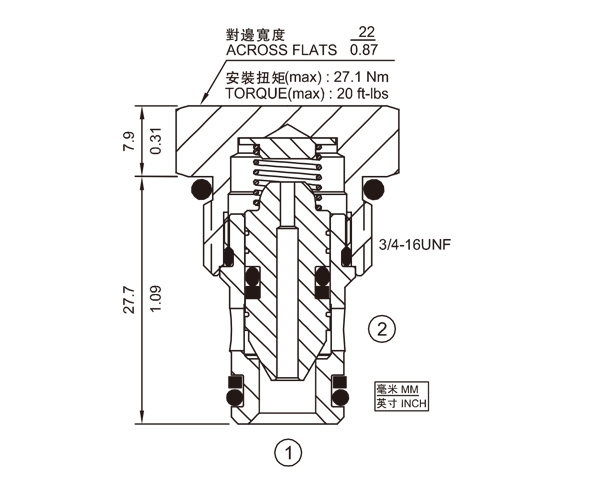 鄂尔多斯CV08-21 单向阀