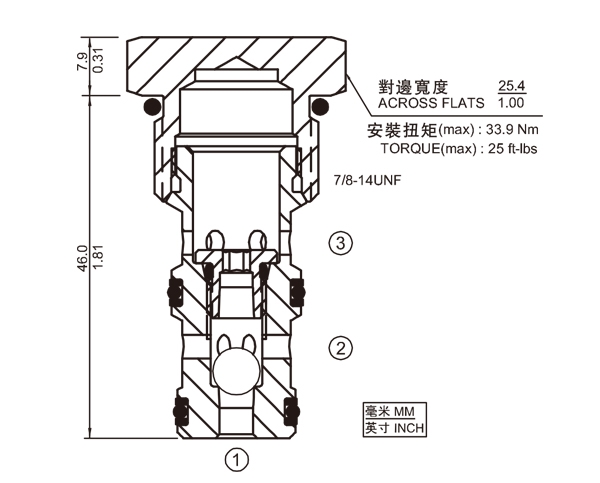 LS10-30 球式梭閥