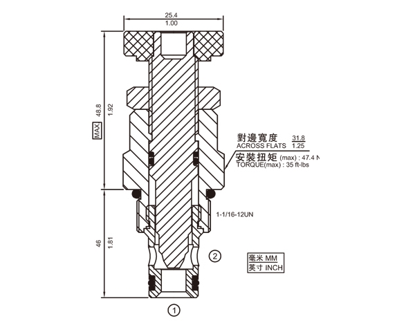 青海NV12-20 节流阀